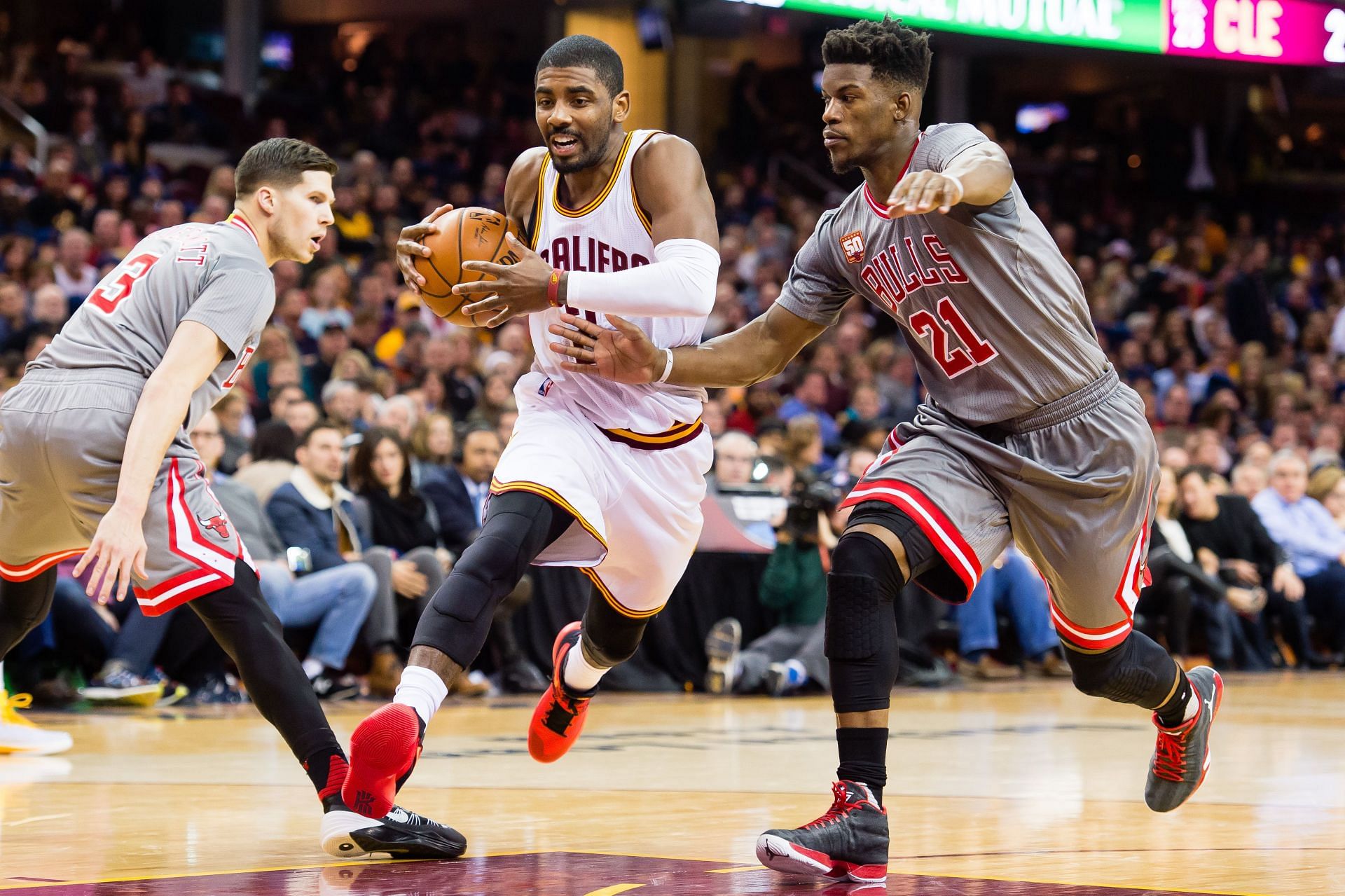 Kyrie Irving and Jimmy Butler were both drafted in 2011 (Image via Getty Images)