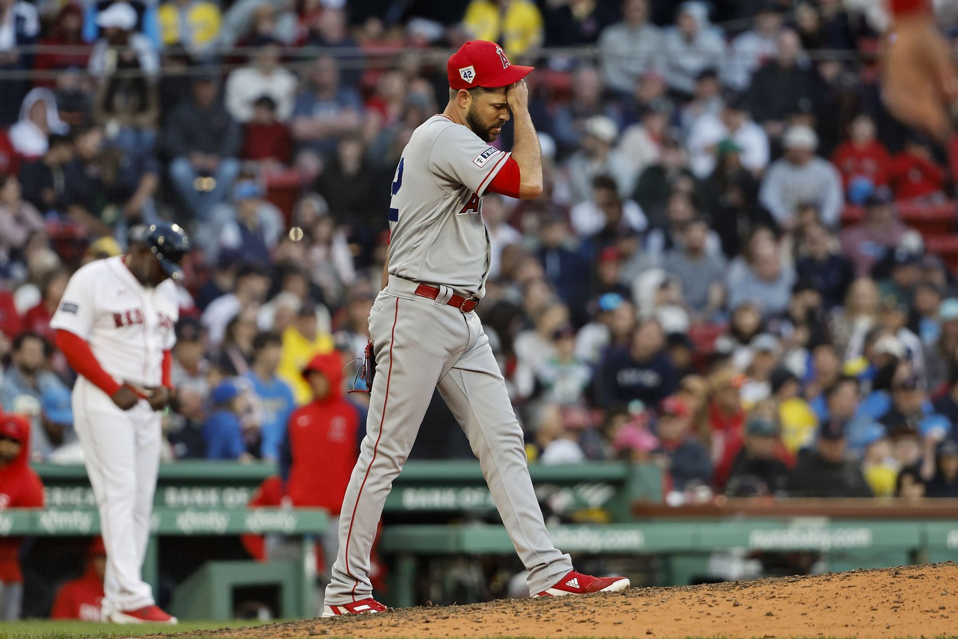 Los Angeles Angels v Boston Red Sox