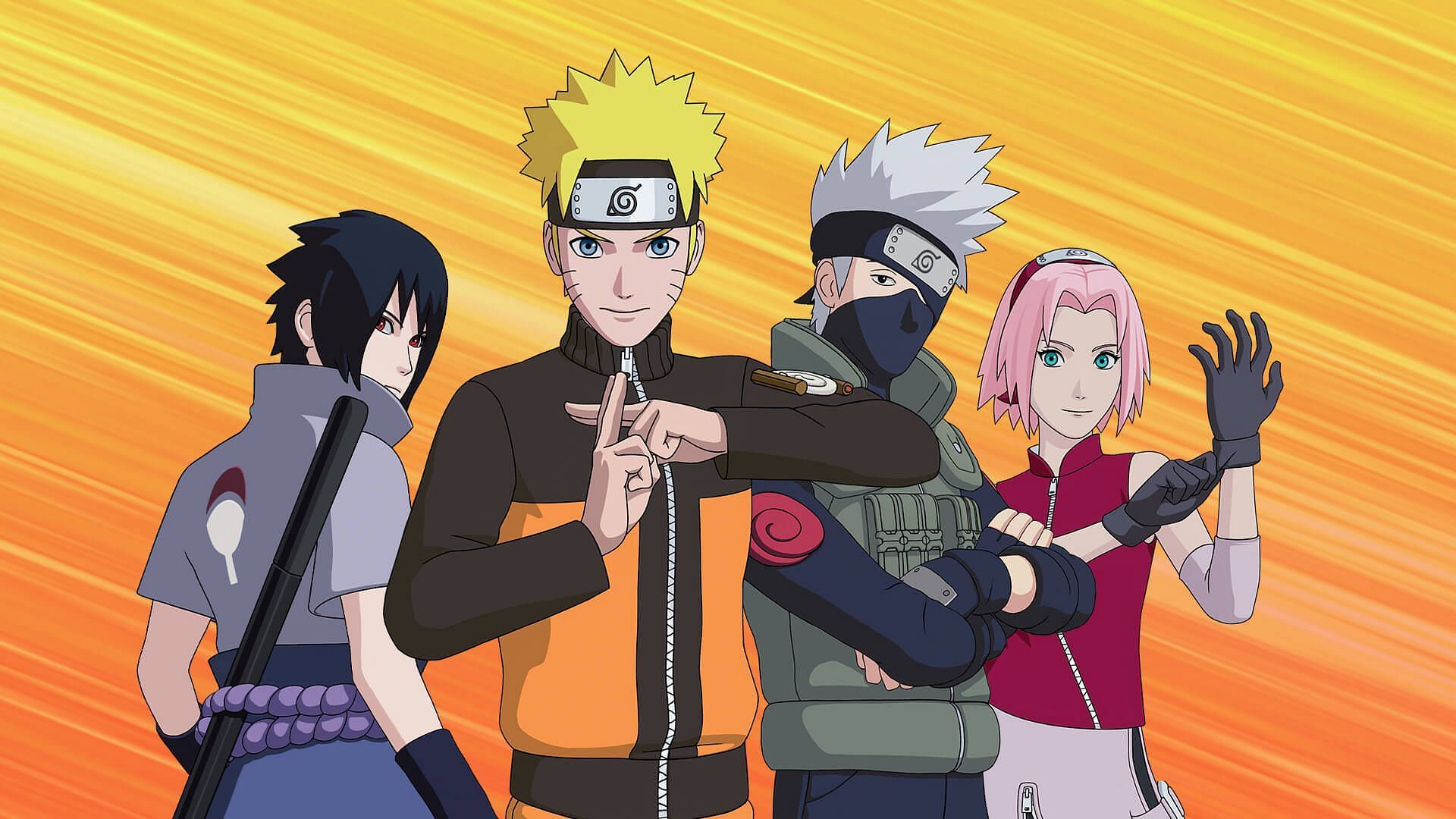 Naruto was the first set of Fortnite anime crossovers (Image via Epic Games)