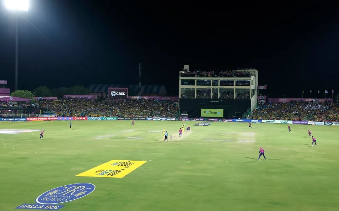Sawai Mansingh Stadium in Jaipur [IPLT20]