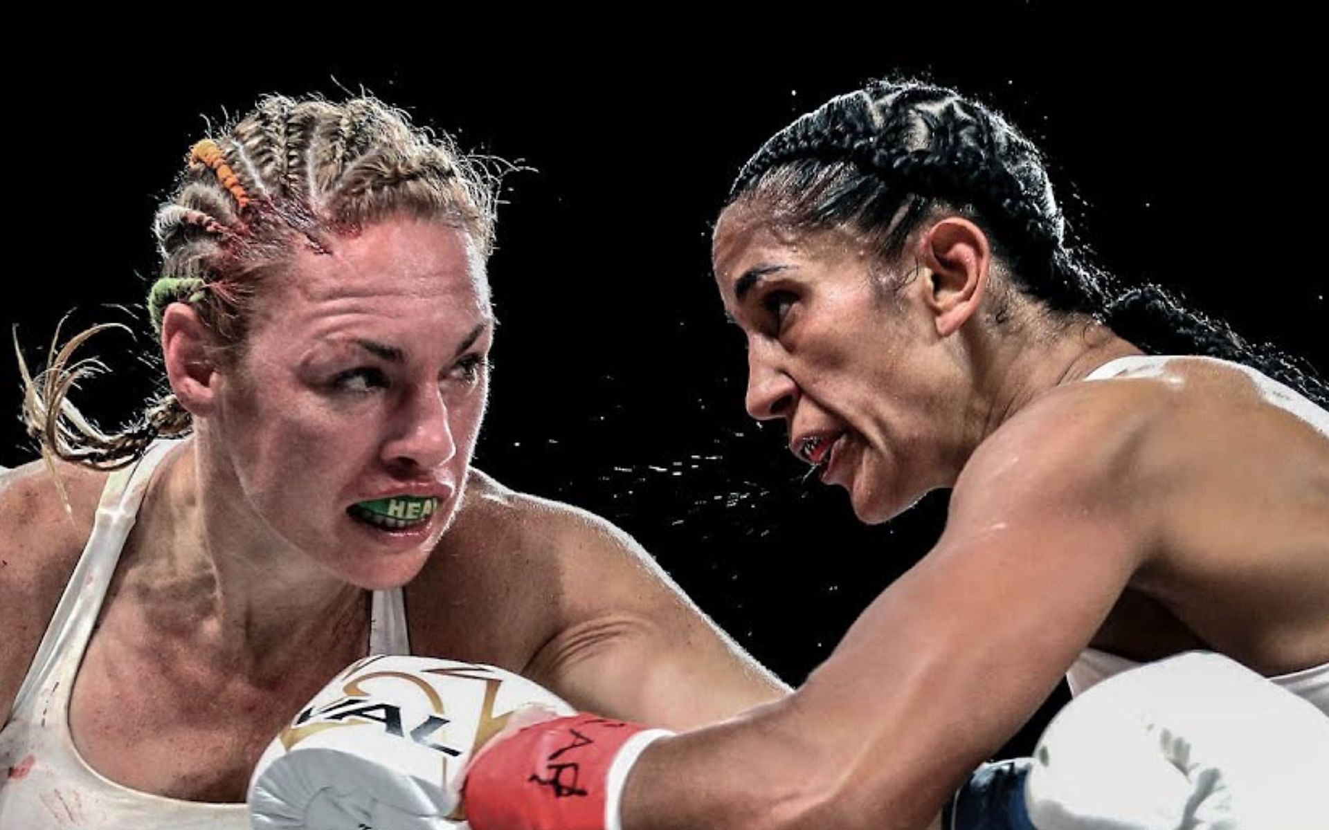 Amanda Serrano and Heather Hardy will co-main the Paul-Diaz card (Image courtesy - DAZN)