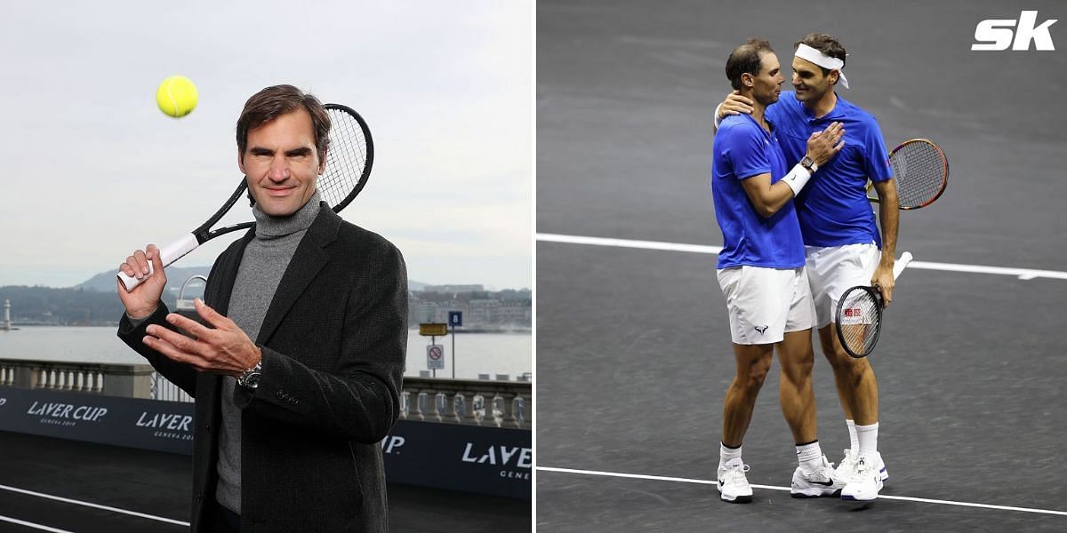 Roger Federer speaks in support of Rafael Nadal