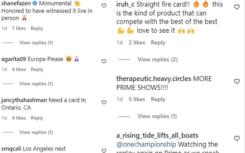 Comments on ONE Fight Night 10's photos