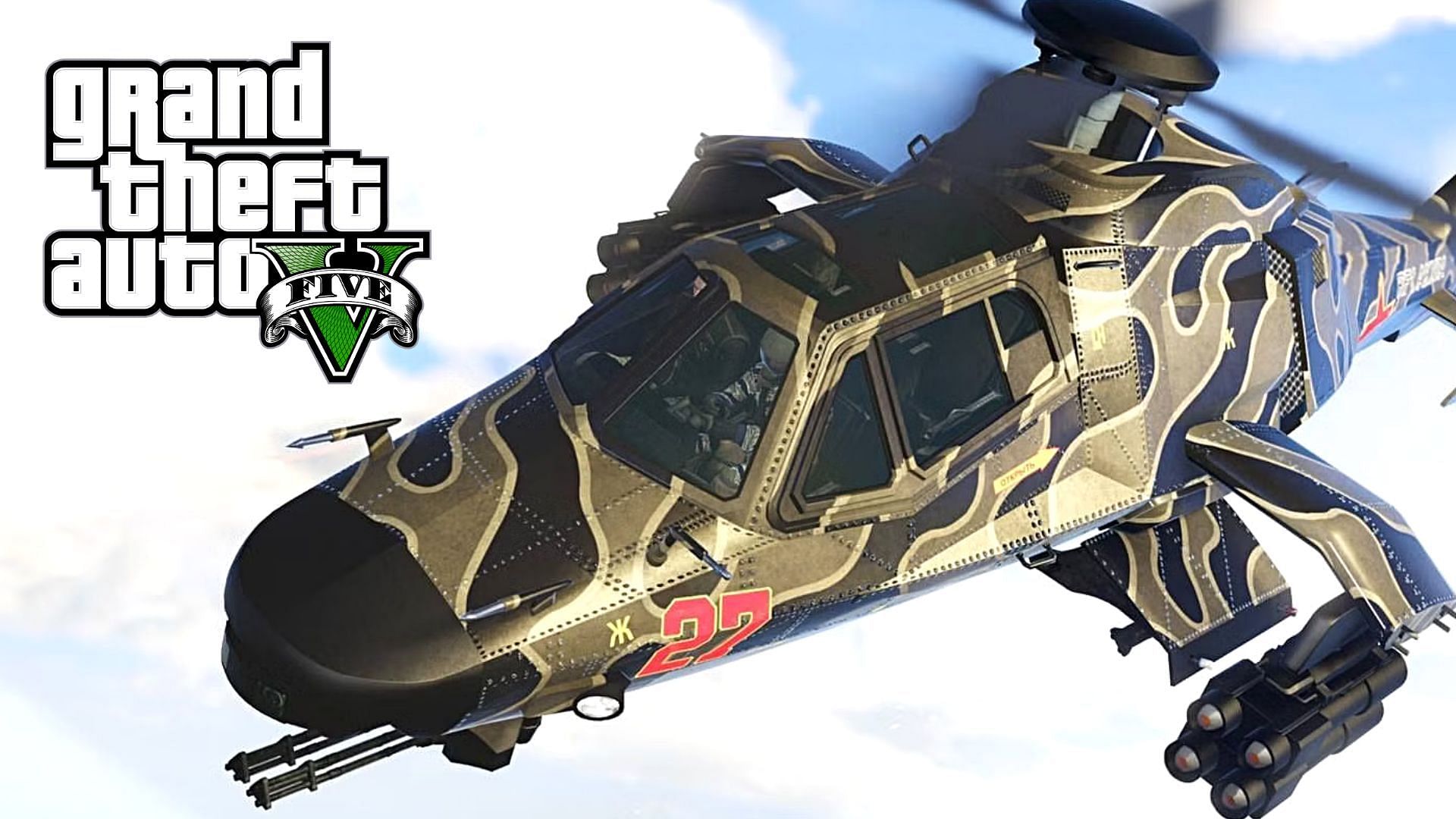 A brief about Akula, the the best helicopter in GTA Online for PvP encounters in the free roam (Image via Rockstar Games)