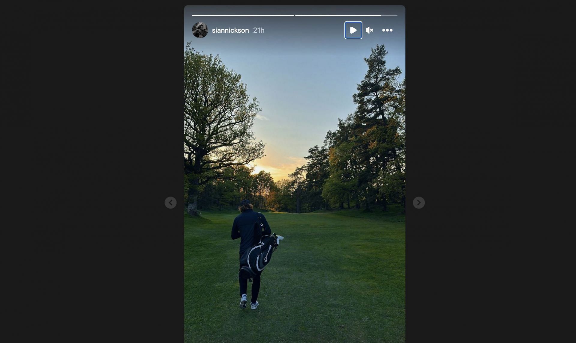 IN PHOTOS: Adrian Kempe golfing in the offseason with girlfriend
