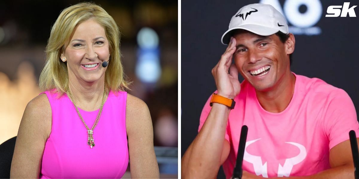 Chris Evert Rafael Nadal meme Met Gala