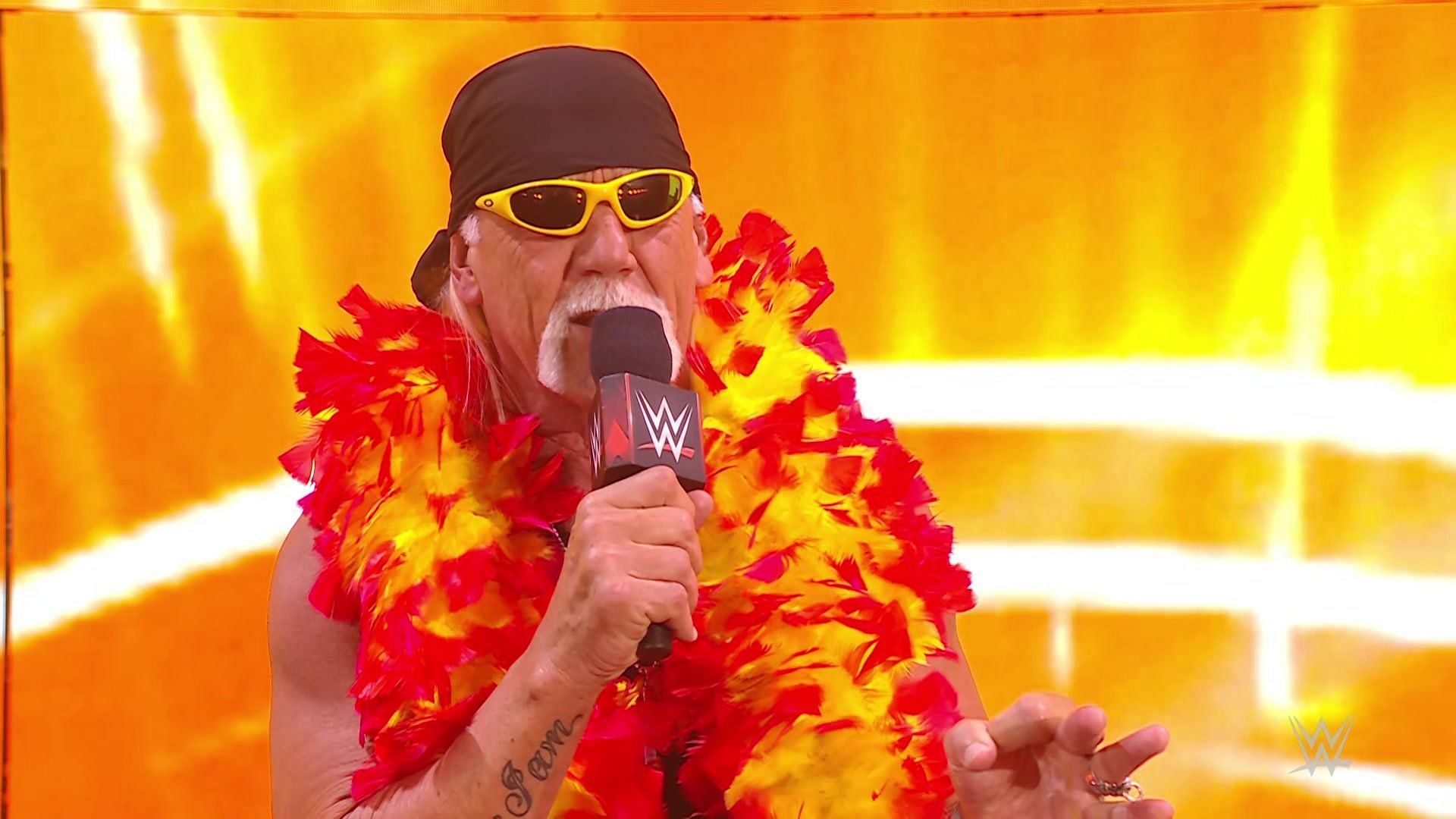 Hulk Hogan on RAW