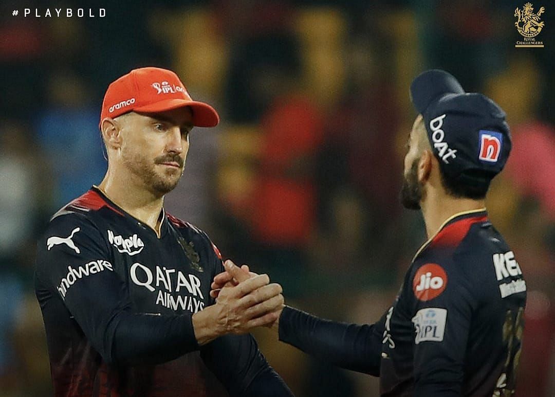 RCB got knocked out of Tata IPL 2023 after the loss to  GT yesterday. [Pic Credit - RCB]