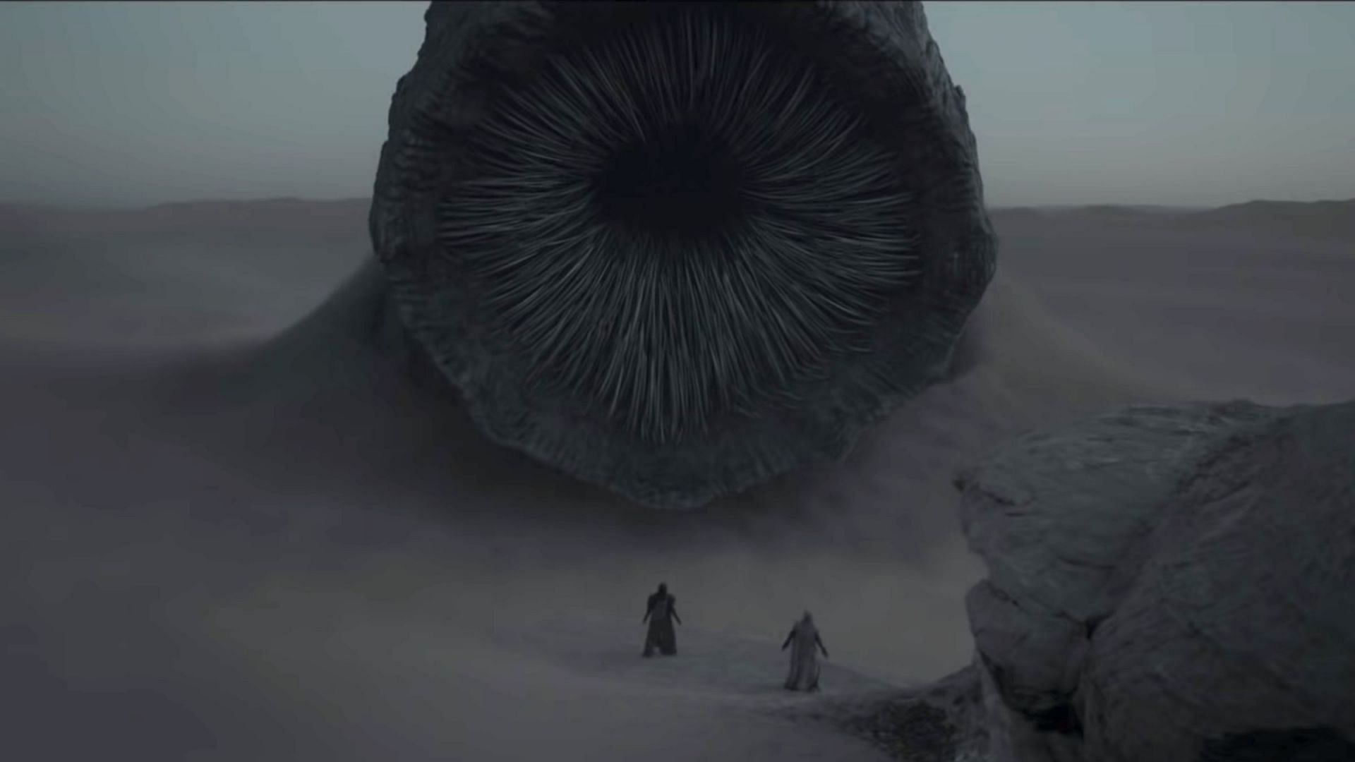 Shai-Huluds/Sandwords in Dune (Image via Warner Bros. Pictures)