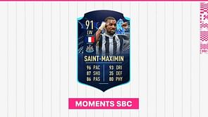 FIFA 23 Allan Saint-Maximin TOTS Moments SBC - How to complete, estimated costs, and more