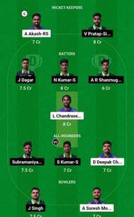 KGS vs PAT Fantasy Suggestion Team 1