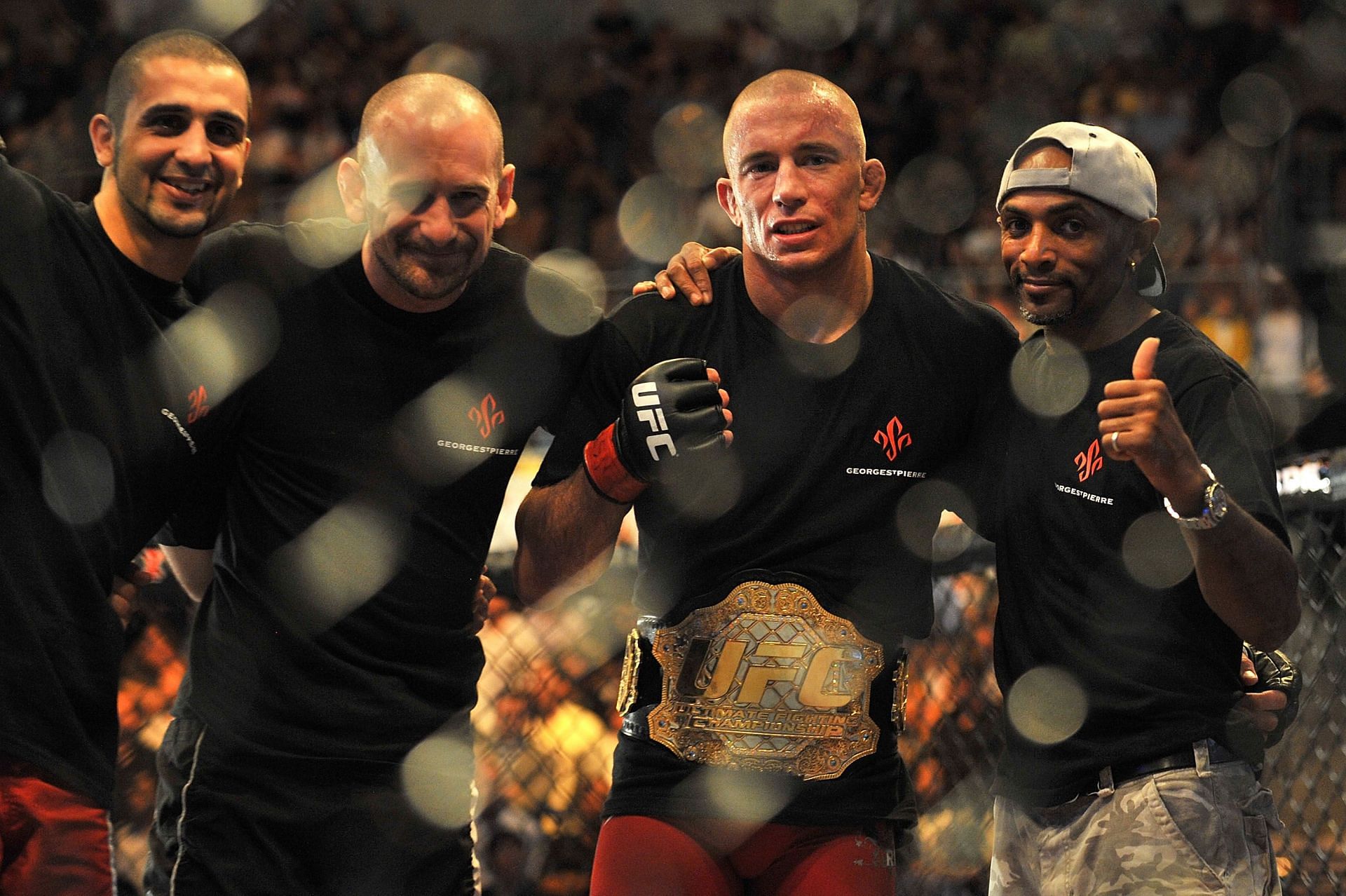 'GSP' was not the first Canadian to claim UFC gold