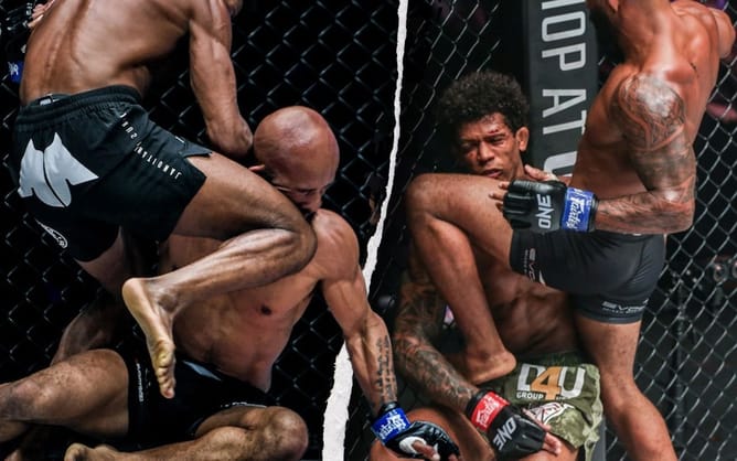 Look back at Demetrious Johnson’s poetic finish against Adriano Moraes