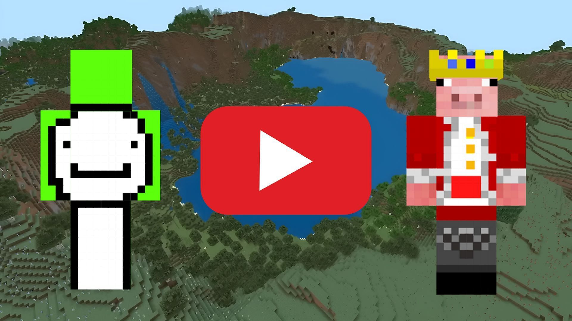 Minecraft servers with YouTubers often adds for much more entertainment (Image via Youtube/Minecrash)