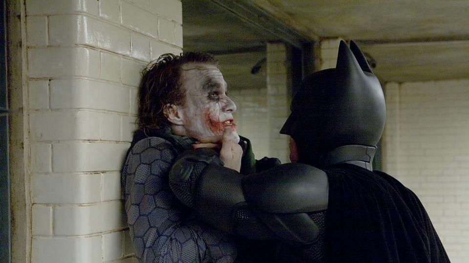 Batman vs. Joker (Image via Warner Bros.)
