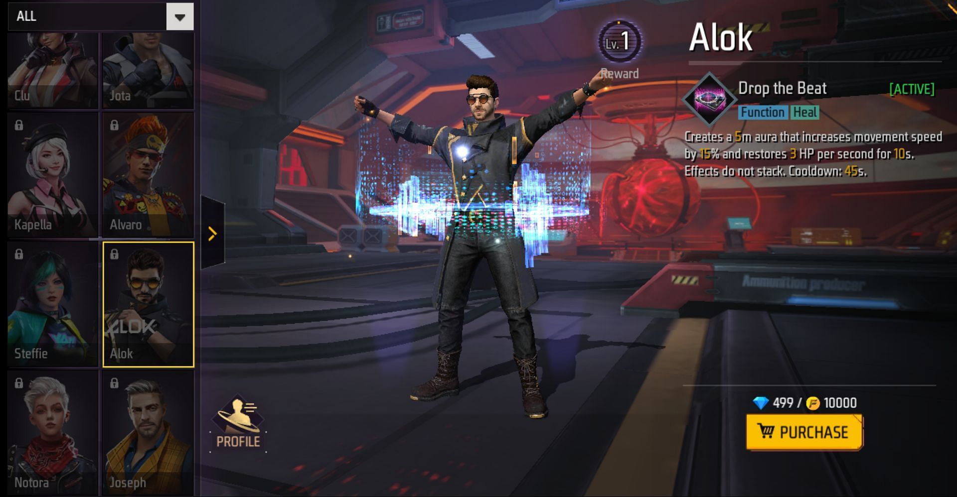 Free Fire Advance Server Live - Awaken Alok, New Character, New