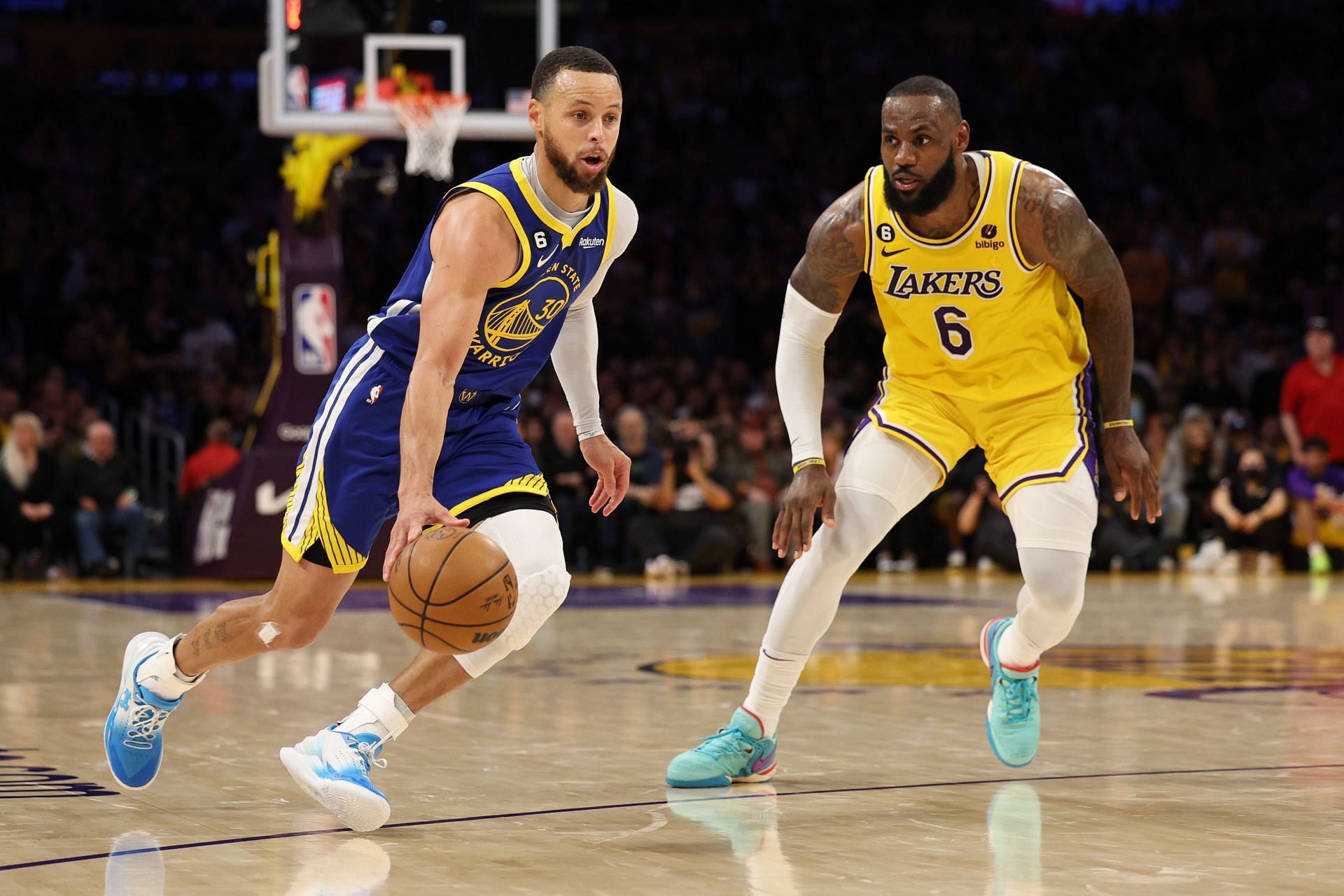 Golden State Warriors v Los Angeles Lakers - Game Four
