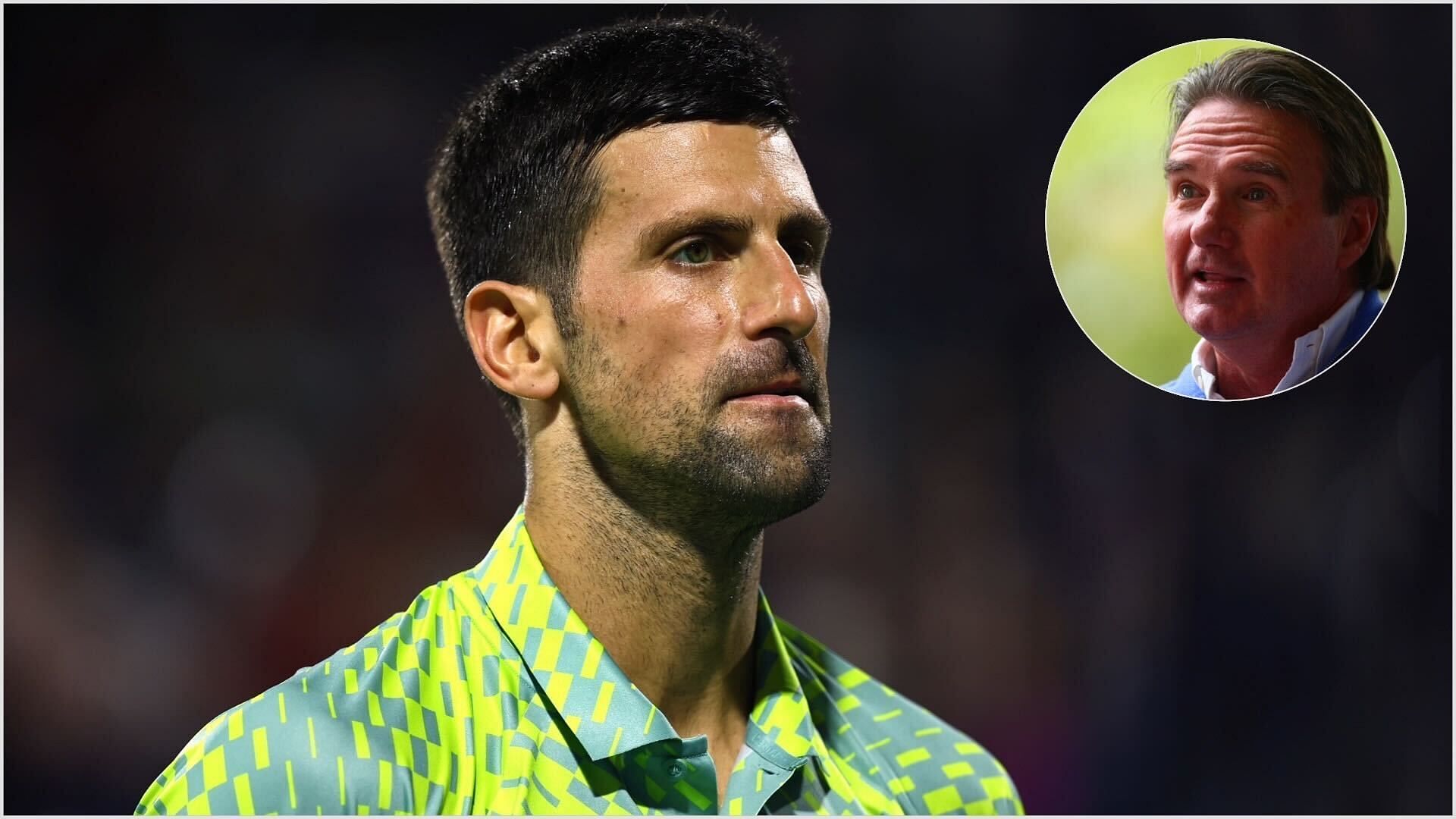 Jimmy Connors has urged Novak Djokovic not to get discouraged by bad form or injury troubles.