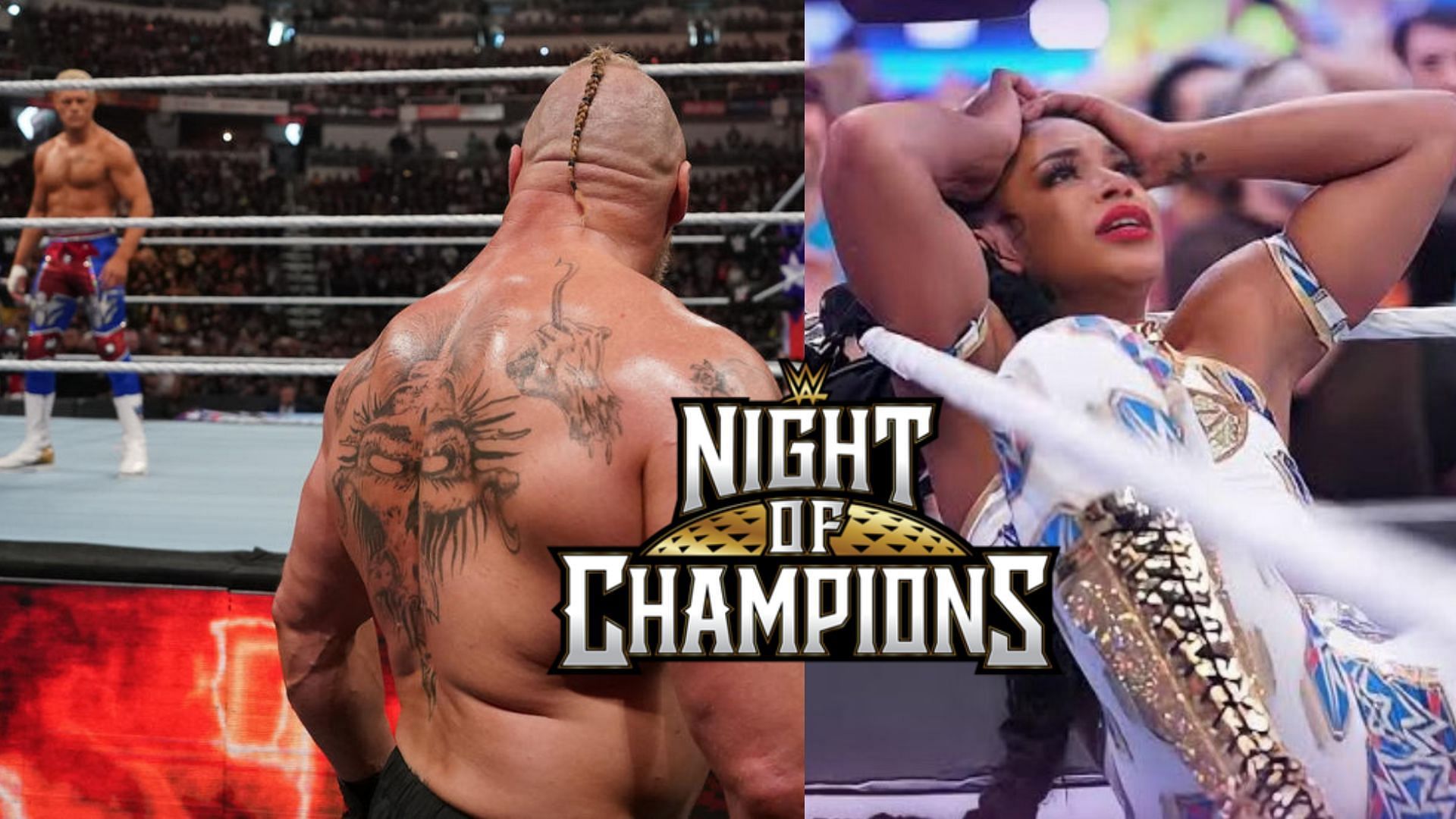 WWE Night of Champions 2023 is stacked with three main events
