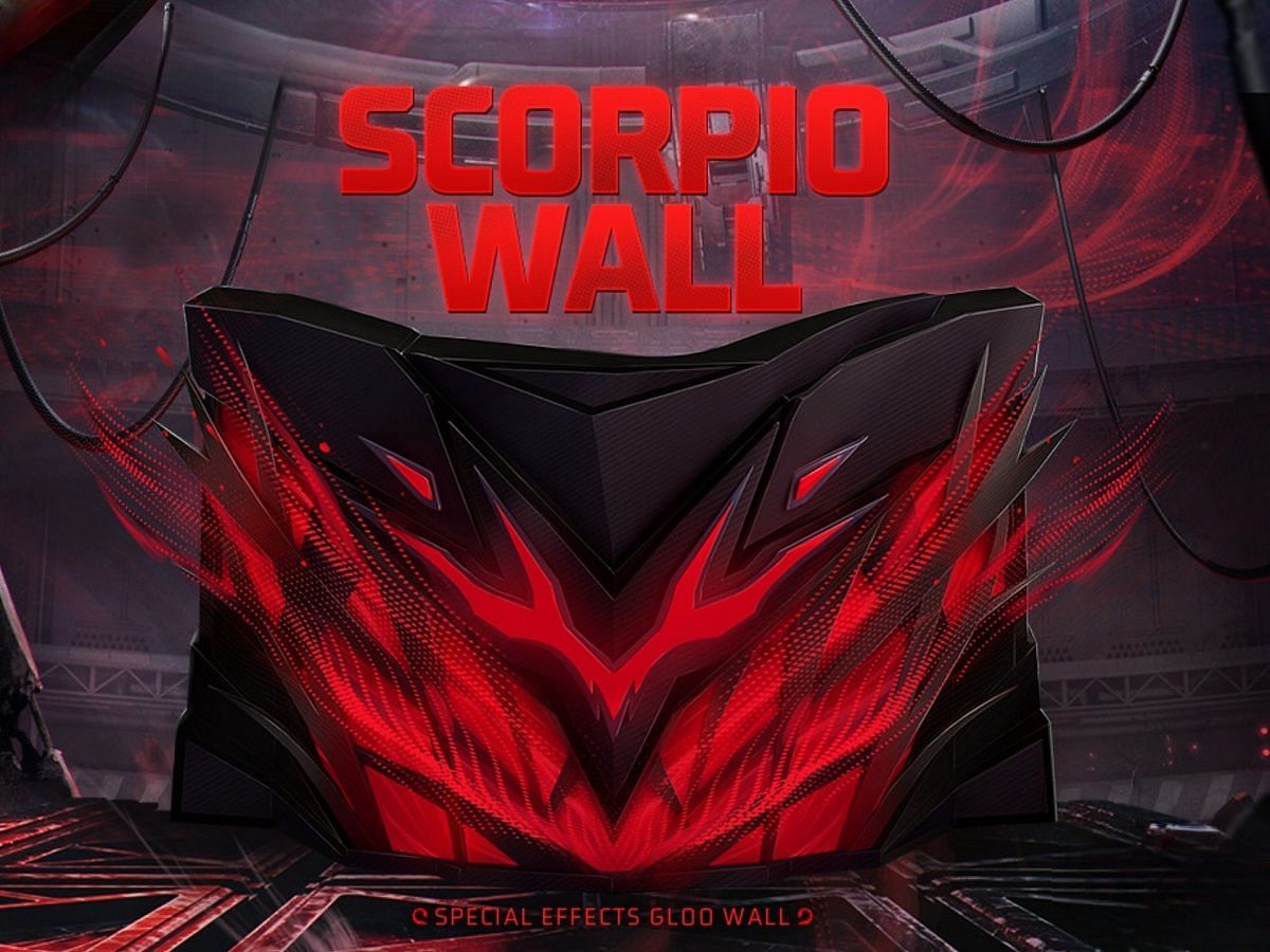 Scorpio Gloo Wall is available on the Indian server (Image via Garena)