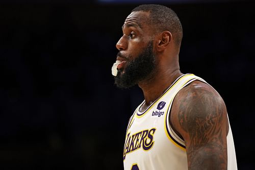 LA Lakers star forward LeBron James