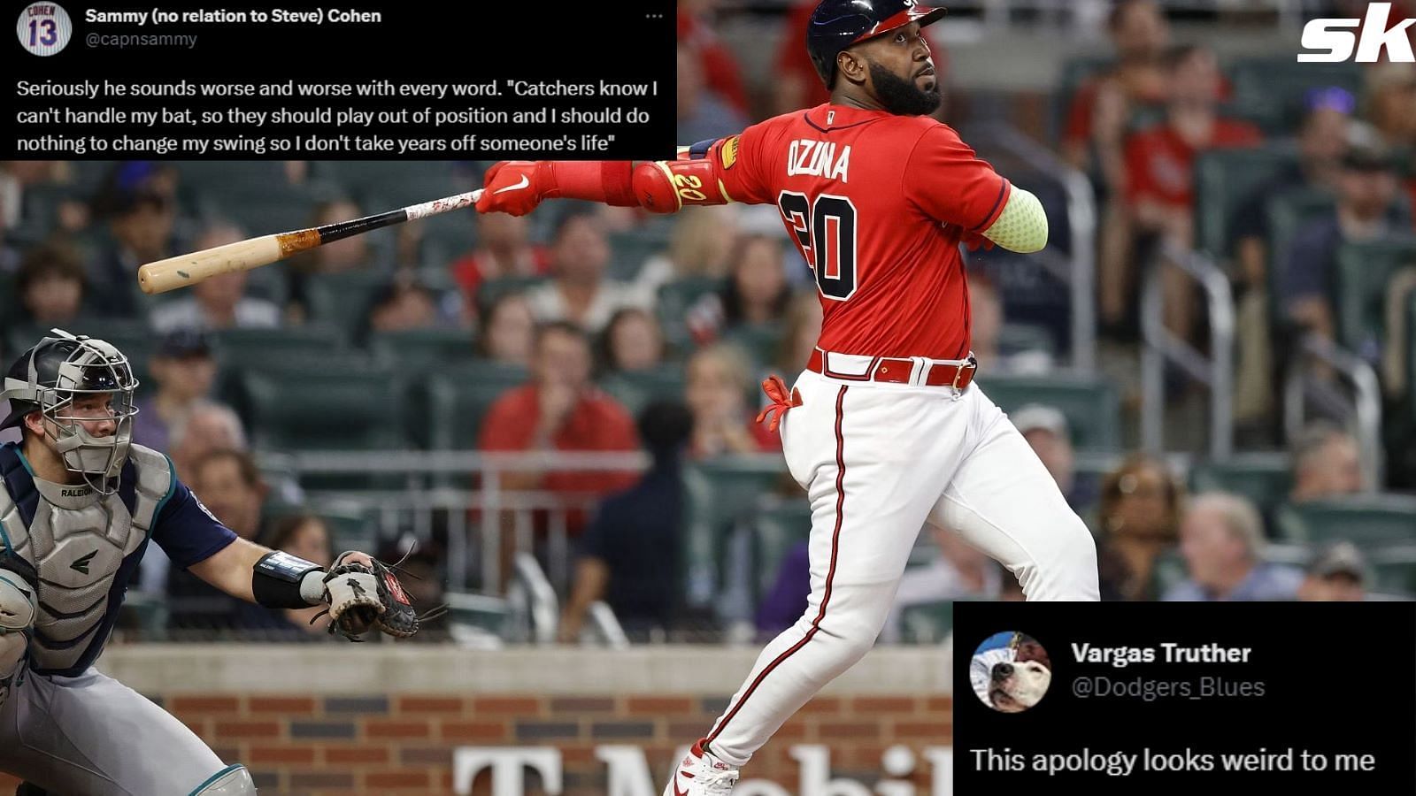 Marcell Ozuna is well-known for his exaggerated backswing