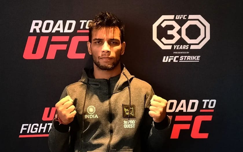 Road to UFC: Indian Road to UFC fighter Rana Rudra Pratap Singh wants ...