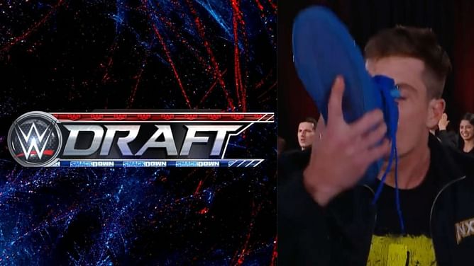 33-year-old star drinks out of a shoe to celebrate WWE Draft