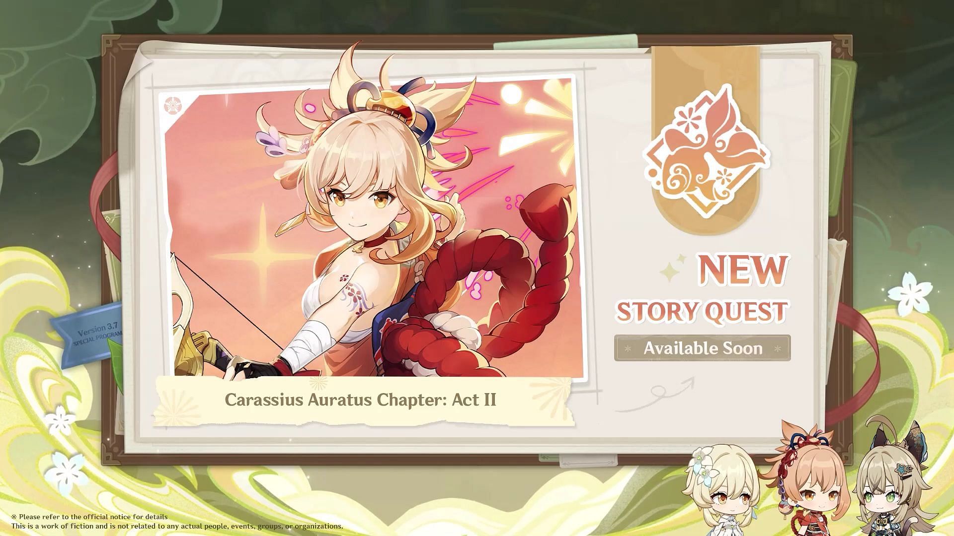 Yoimiya is getting a new Story Quest (Image via HoYoverse)