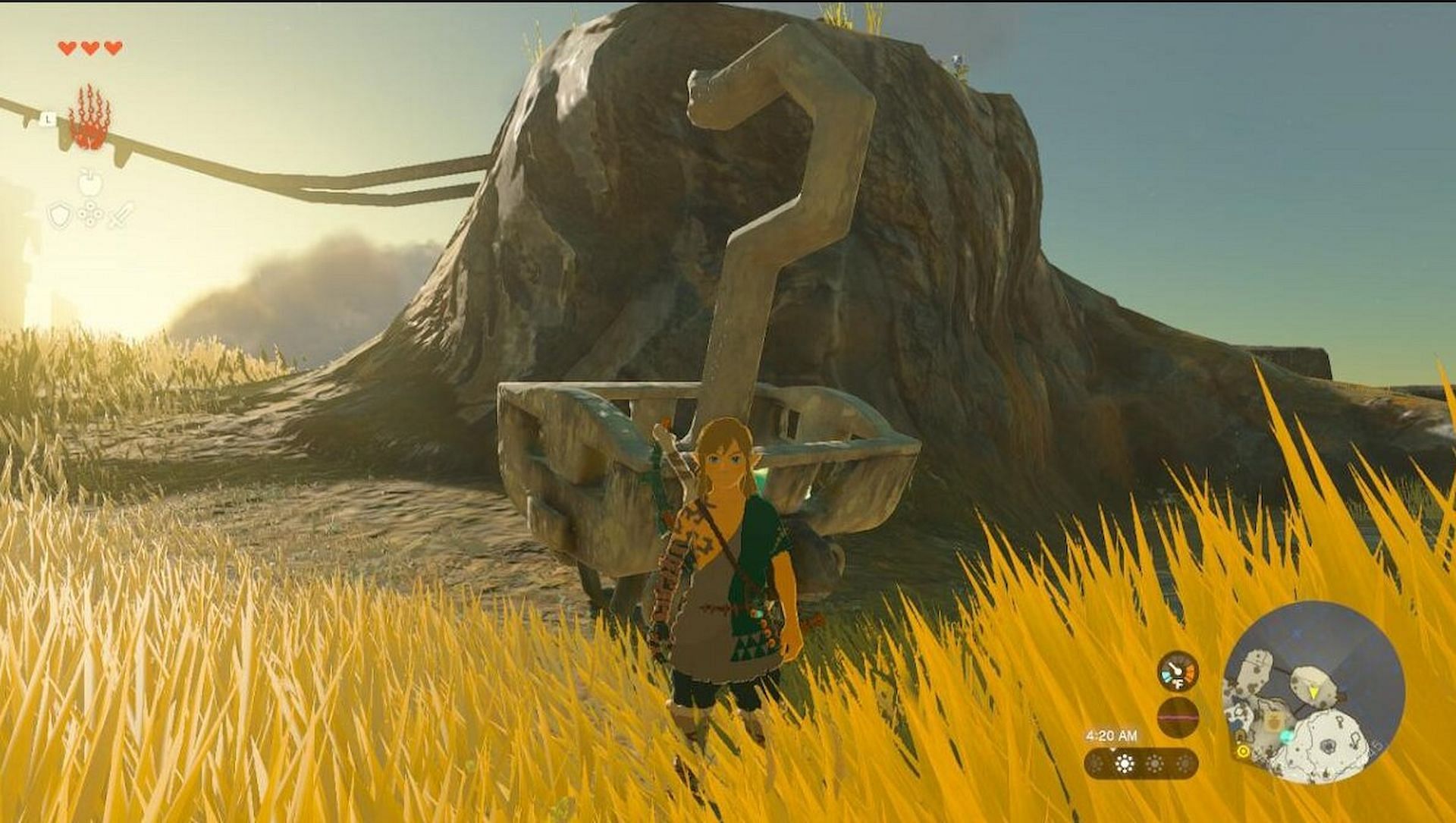 Attach the hook and fan to the mine cart (Image via Nintendo)