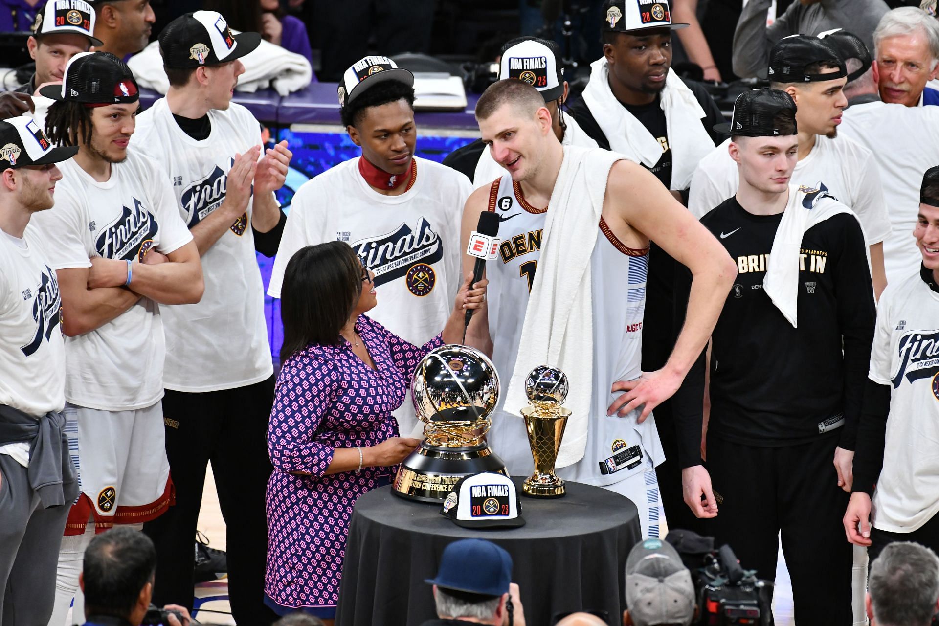 NBA Finals MVP Nikola Jokic glad he stuck around for Nuggets