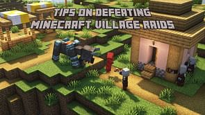 How to protect village from raids in Minecraft