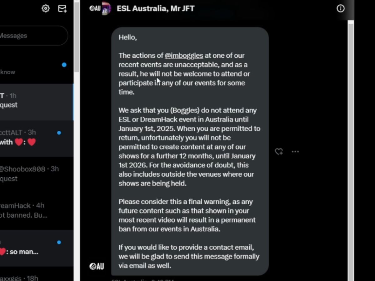 Who is Boggles? Twitch streamer gets banned from Dreamhack for spraying ...