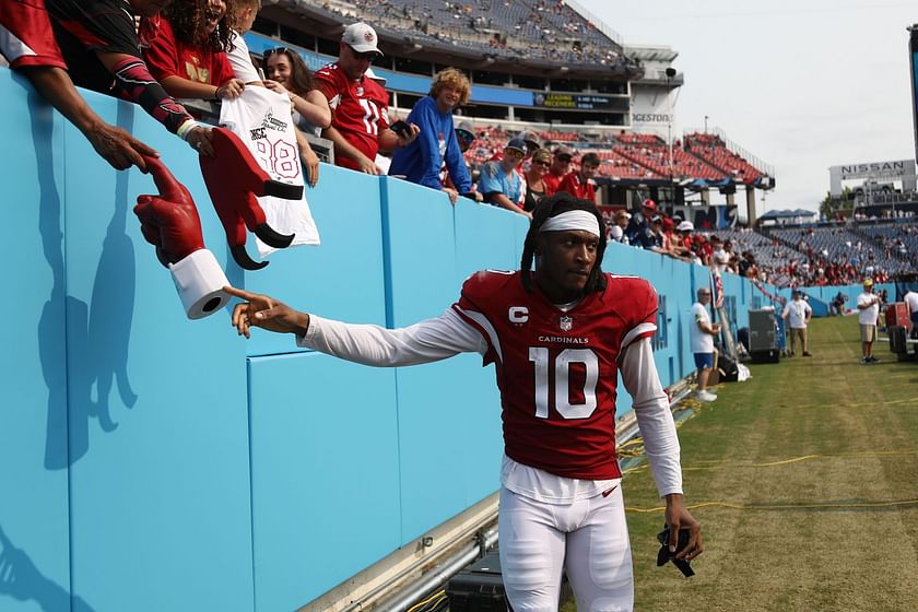 NFL Pro Line Men's DeAndre Hopkins Cardinal Arizona Cardinals Team Player Jersey