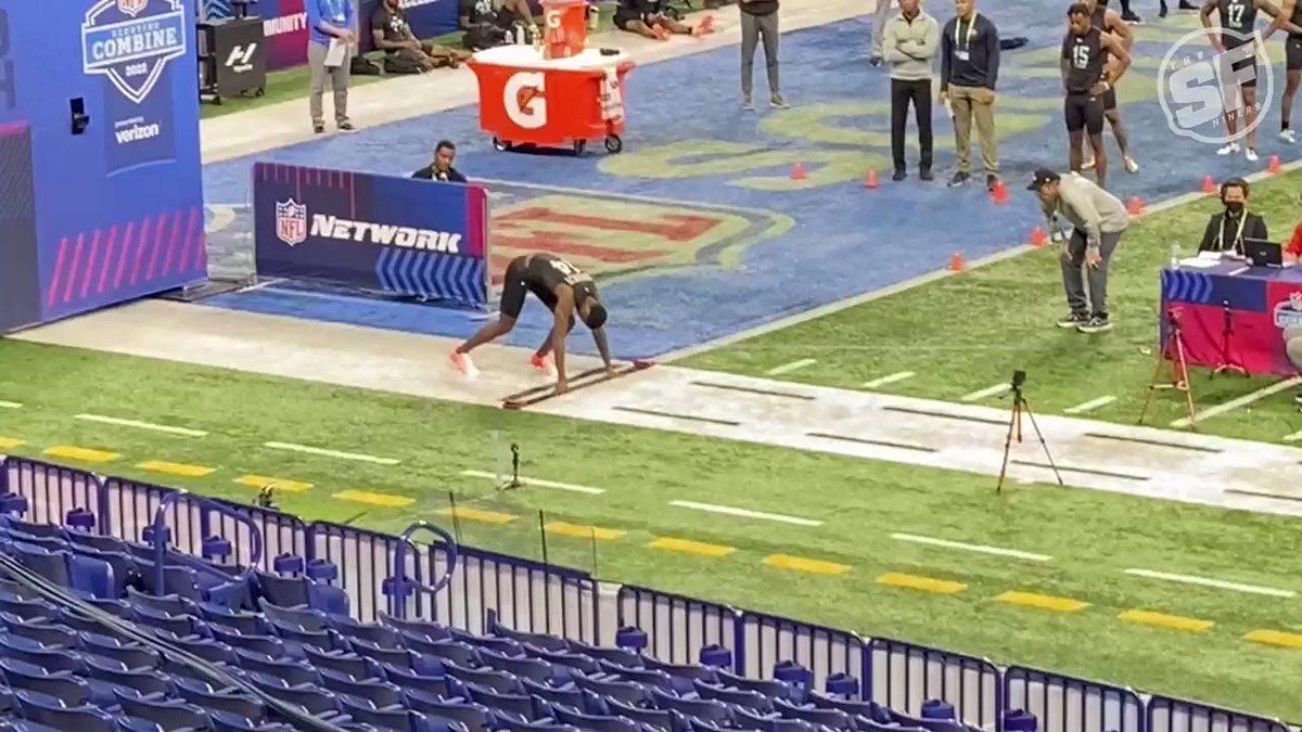 Reactions: 'Sauce' Gardner runs 4.41-second 40-yard dash at combine