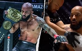 Demetrious Johnson’s corner literally breaks the ice at ONE Fight Night 10 main event