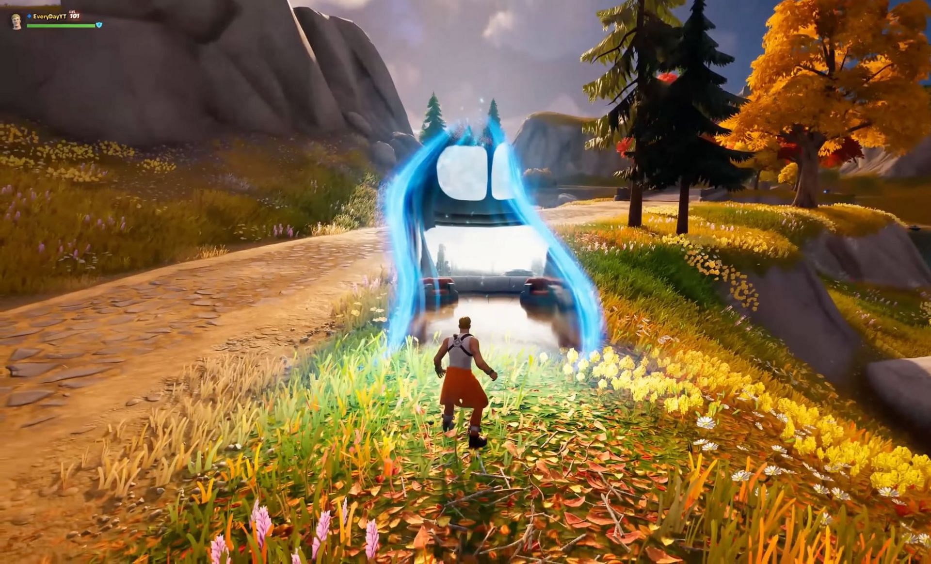 Rift Gates open so you can learn the Force (Image via EveryDay FN on YouTube)