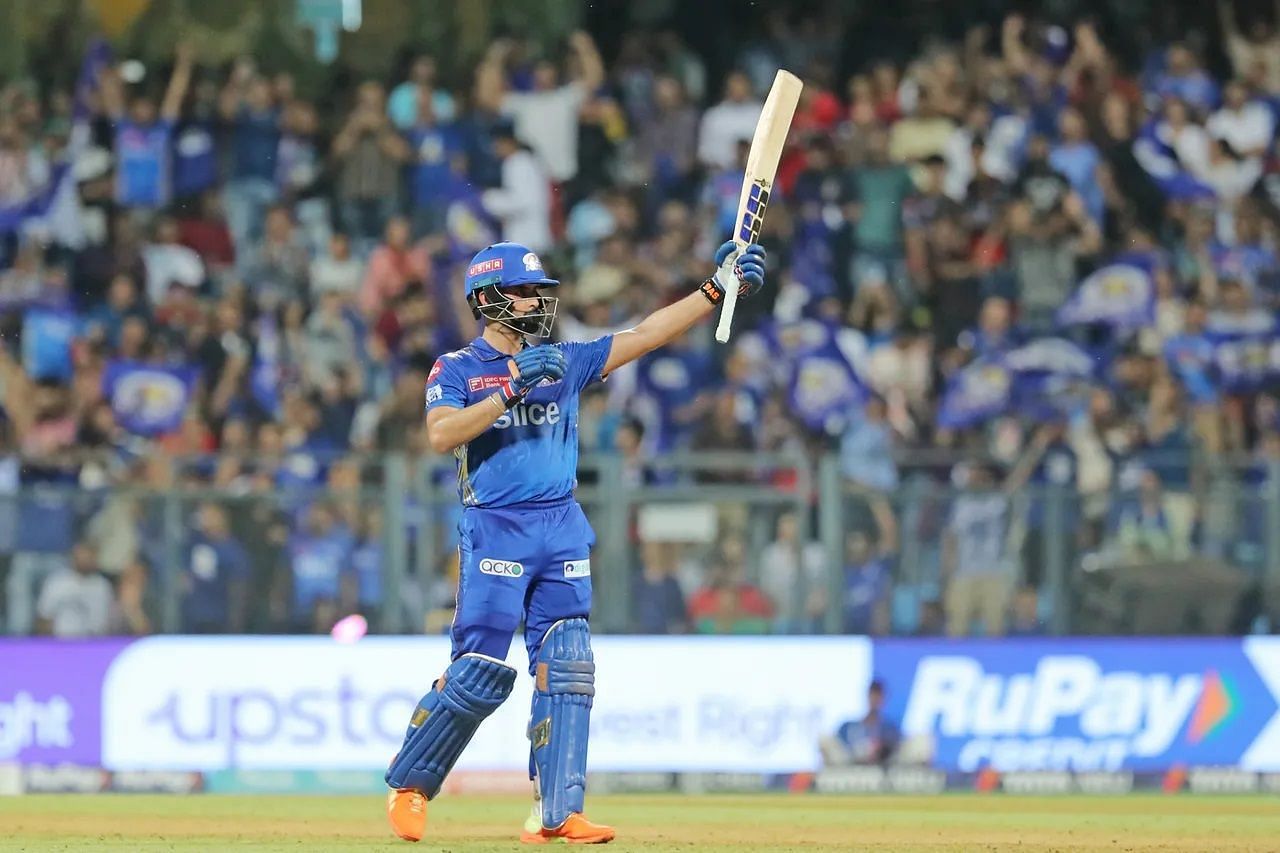 Nehal Wadhera scored 64 runs in MI's previous game against CSK. [P/C: iplt20.com]