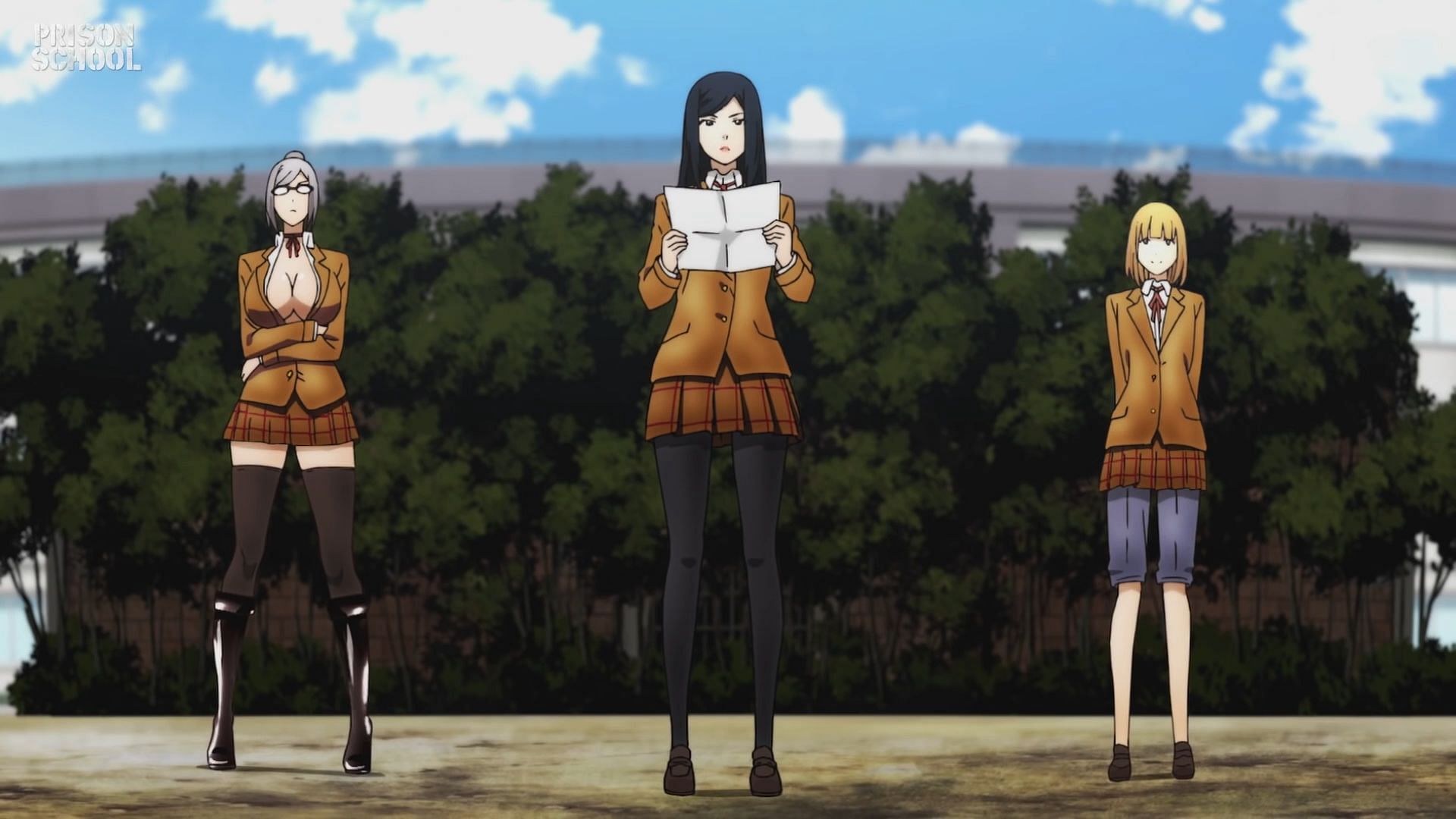 Prison School anime still (Image via J.C. Staff)