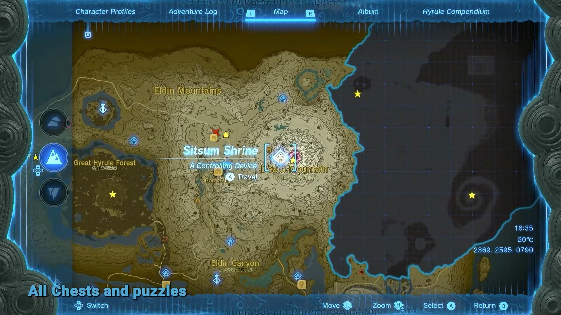 Sitsum Shrine location (Image via YouTube/ZaFrostPet)