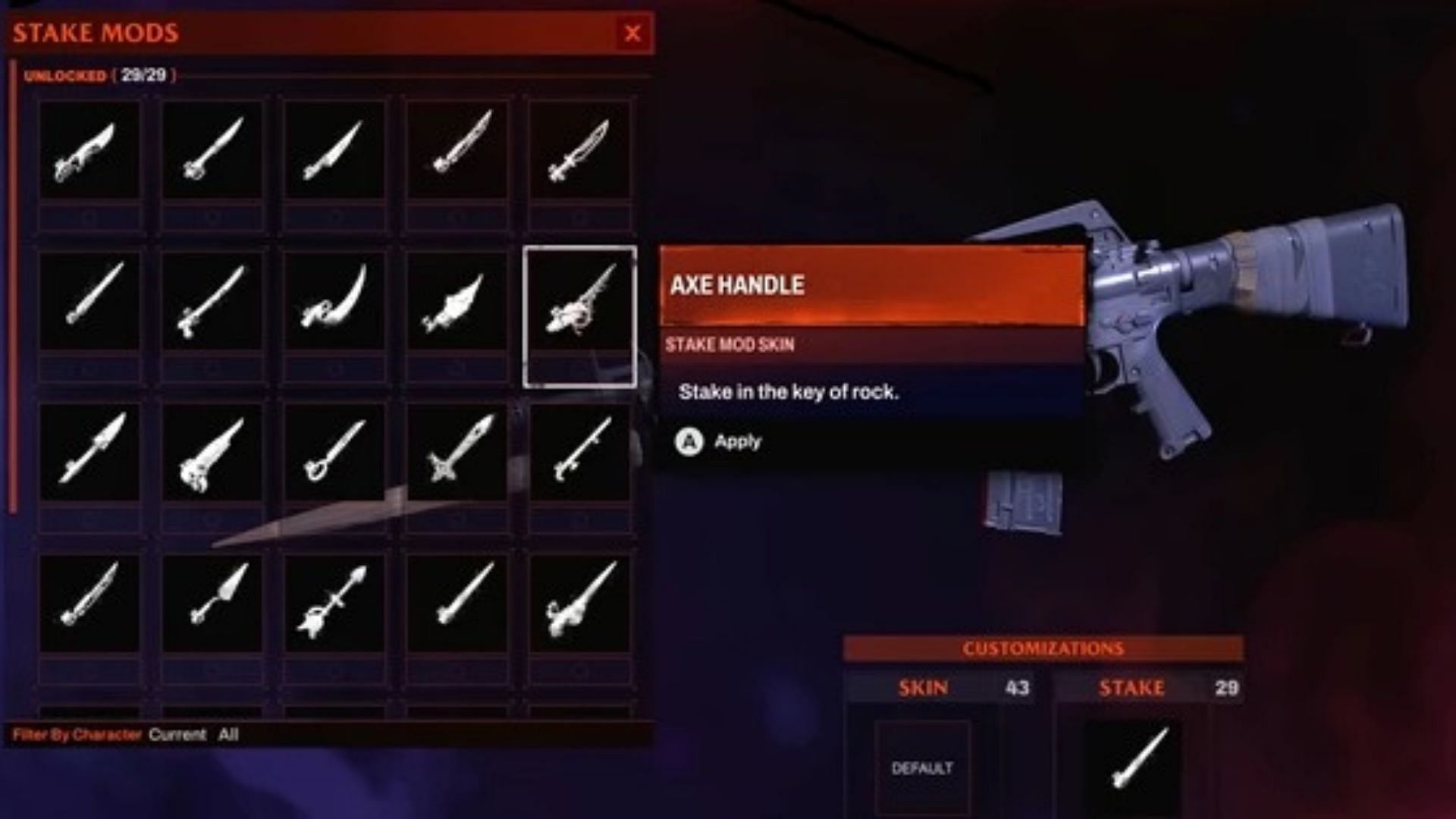 Various gun attachments to add in Redfall. (Image via Arkane Studios)