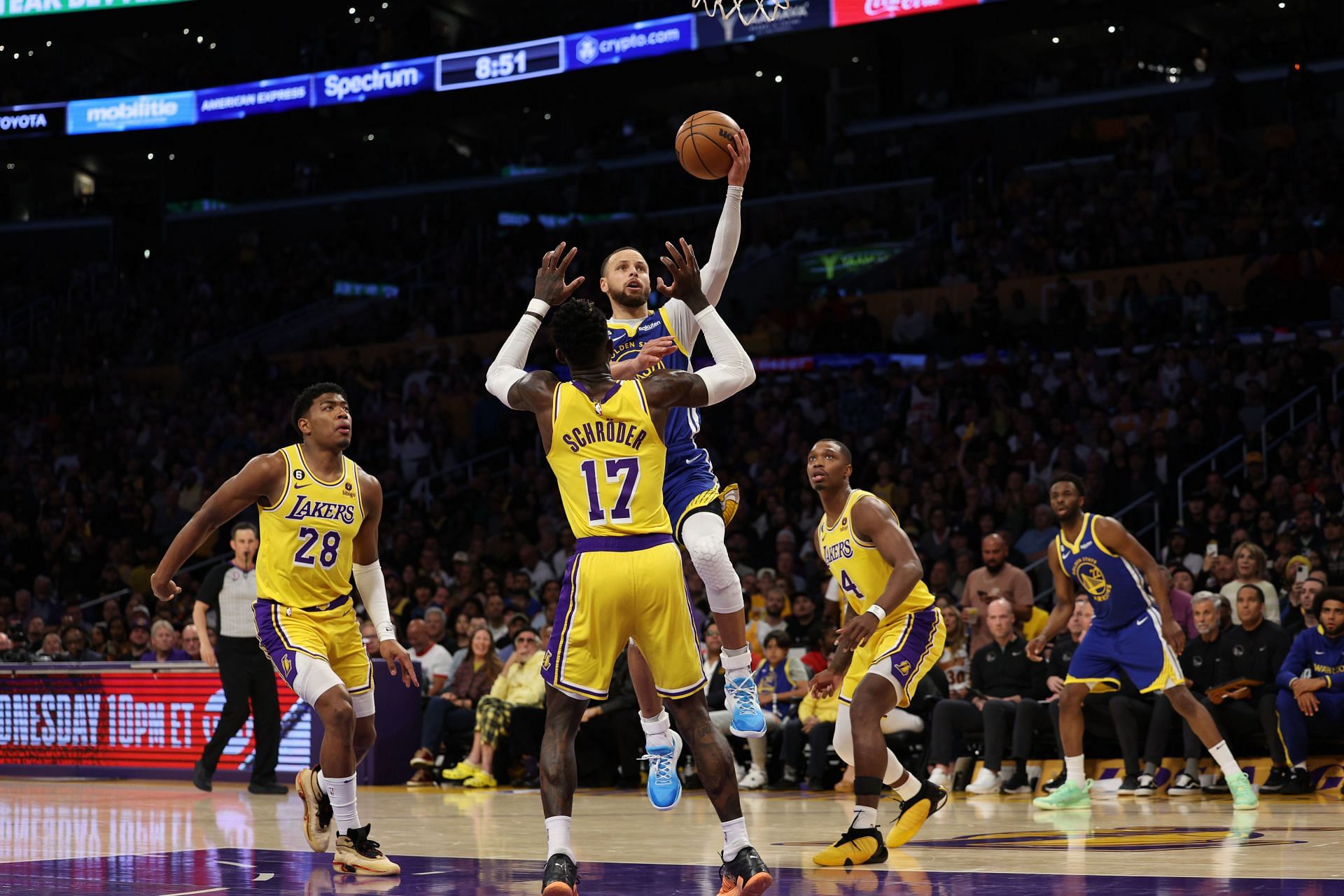 Golden State Warriors v Los Angeles Lakers - Game Four