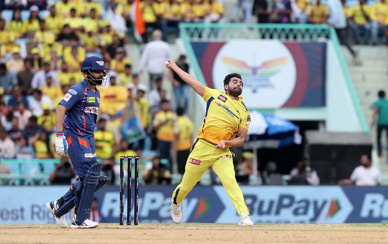 Deepak Chahar seems to be finally coming into his own for the Men in Yellow