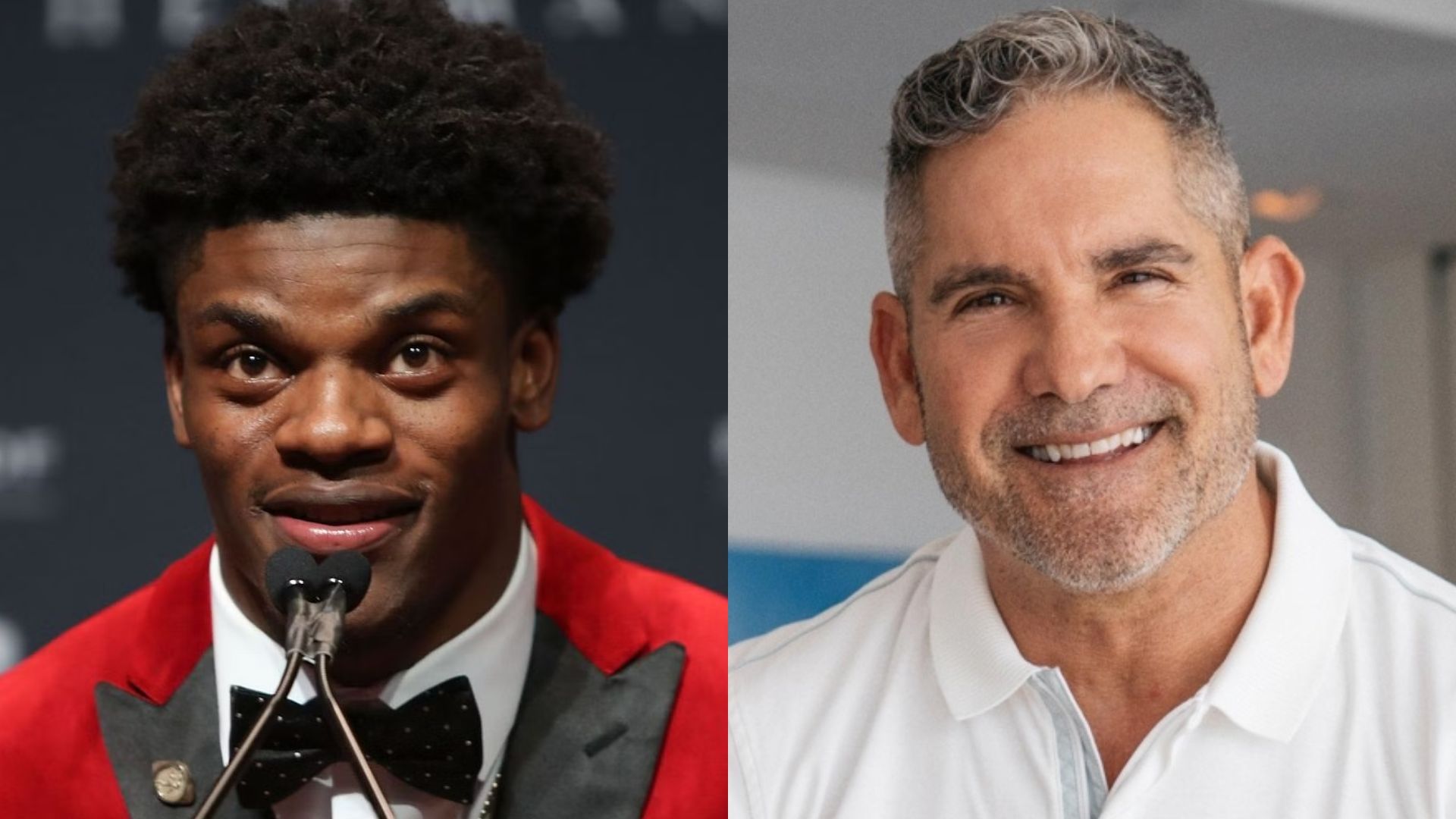 Lamar Jackson got intelligent advice on how to handle his money from entrepreneur, author, and investor Grant Cardone. (Image credit: grantcardonefoundation.com)