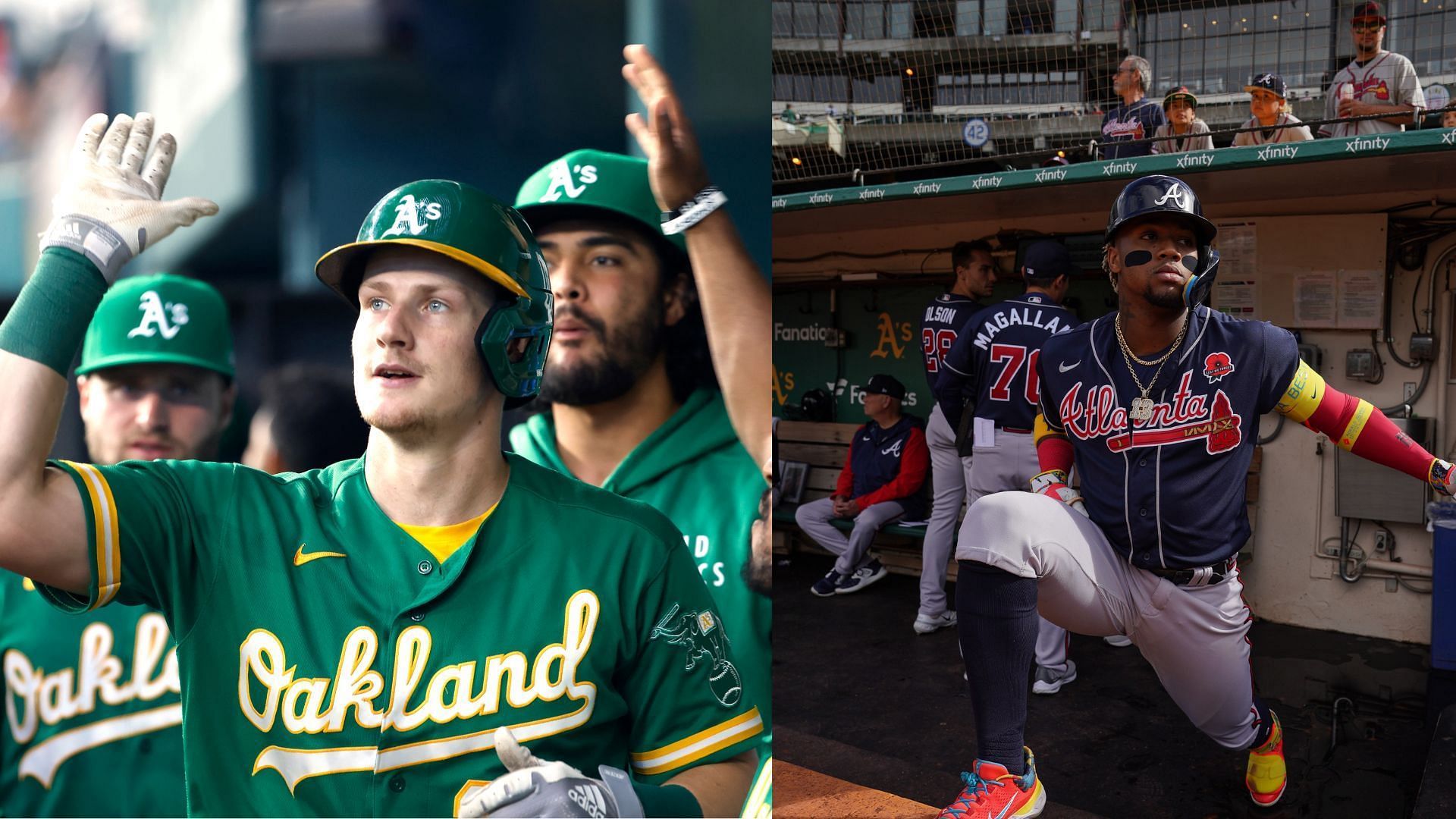 The Oakland Athletics pulled off a rare win against the star-studded Atlanta Braves