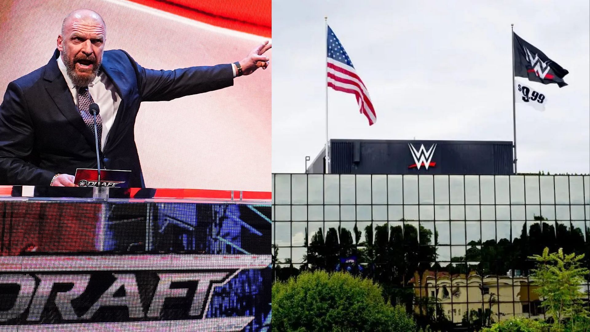 WWE saw the Draft take place over two days