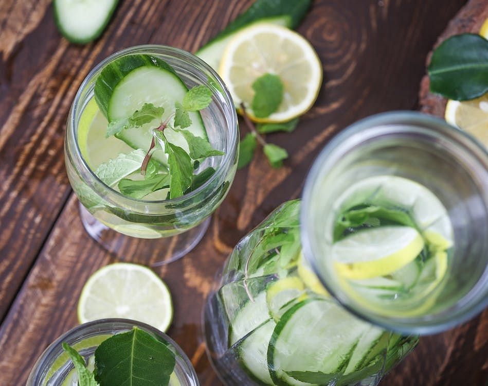 Drinking mint water outlet benefits