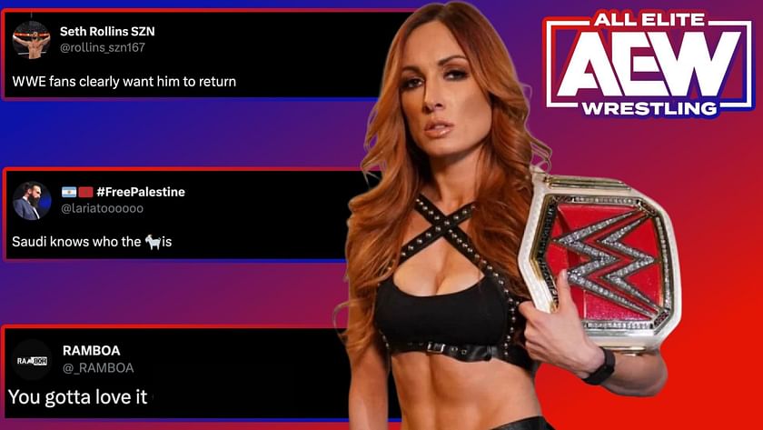 Becky Lynch not coming to RAW per Twitter; Trish Stratus