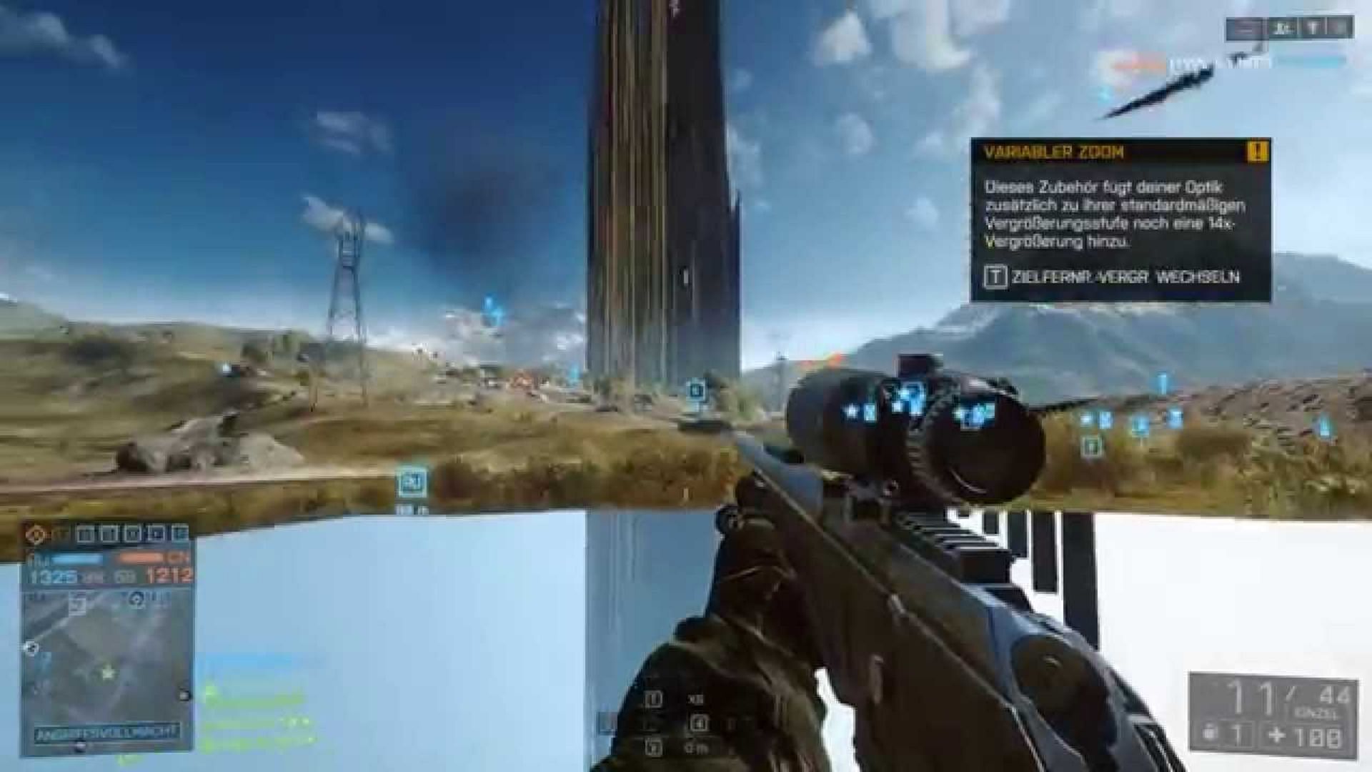 Visual bug in Battlefield 4 (Image via Electronic Arts)