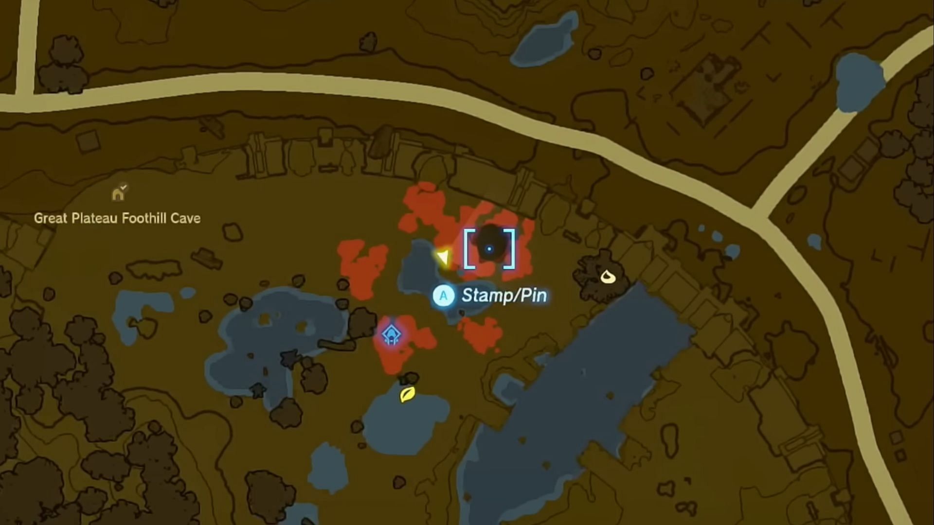 This is one of the many underground entrances in Hyrule (Image via YouTube: Austin John Plays)